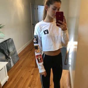 playboy crop top
